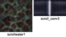 Примеры scroll-текстур